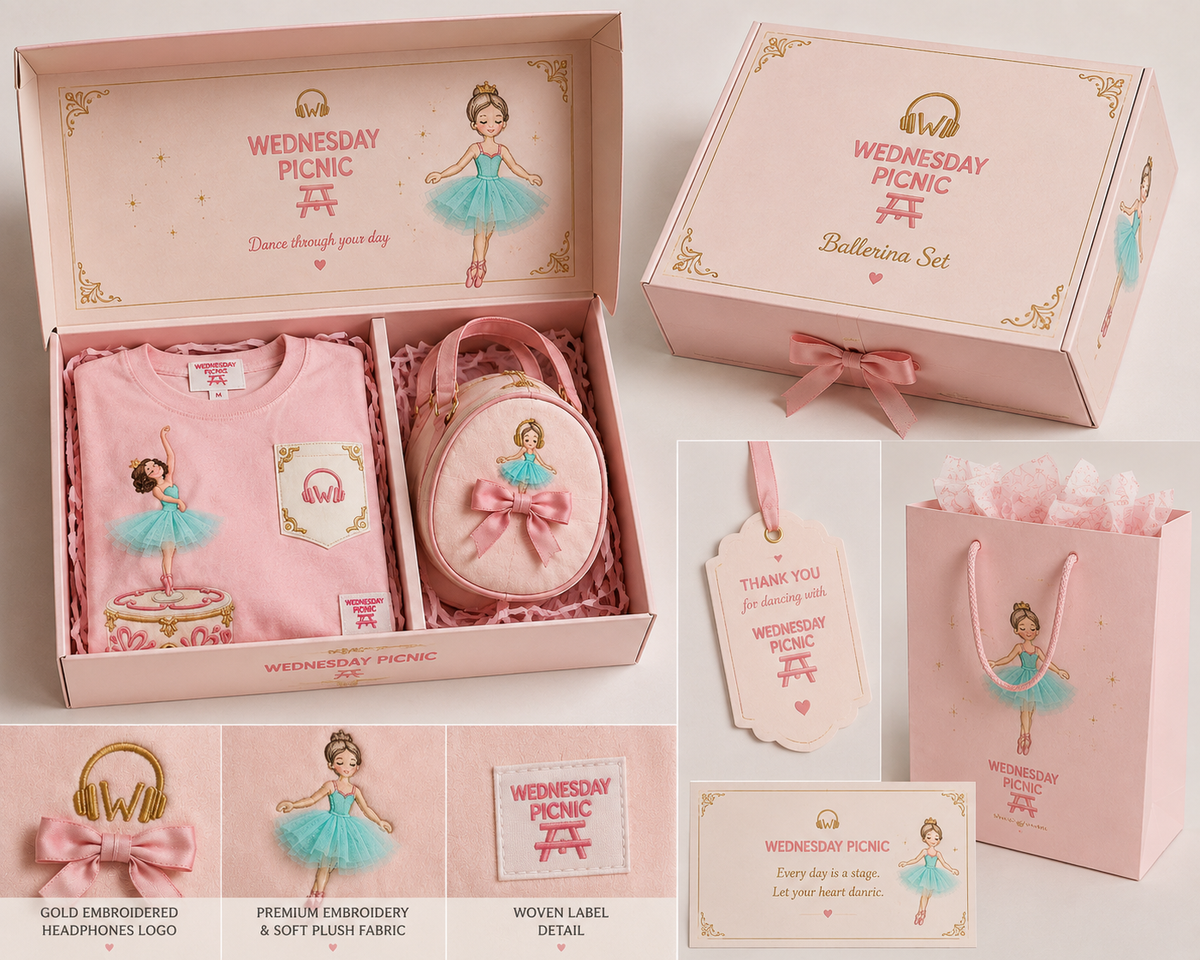 BALLERINA TOP AND BAG SET