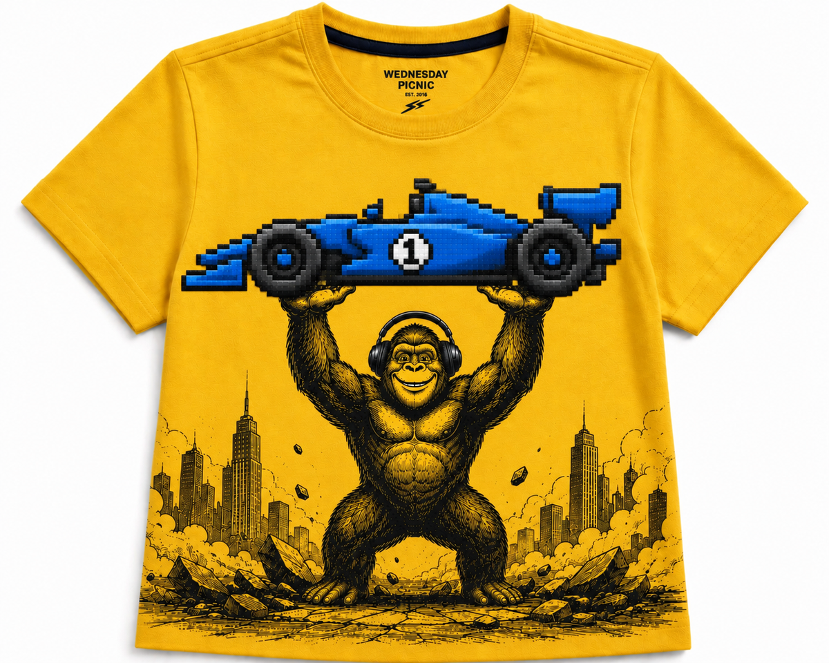 F1 Monkey tee